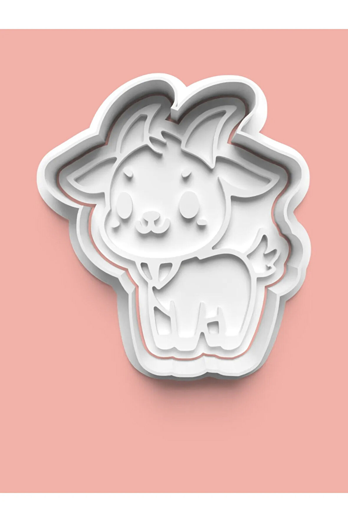 Minik Keçi Kurabiye Kalıbı Ve Şeker Hamuru Kalıbı