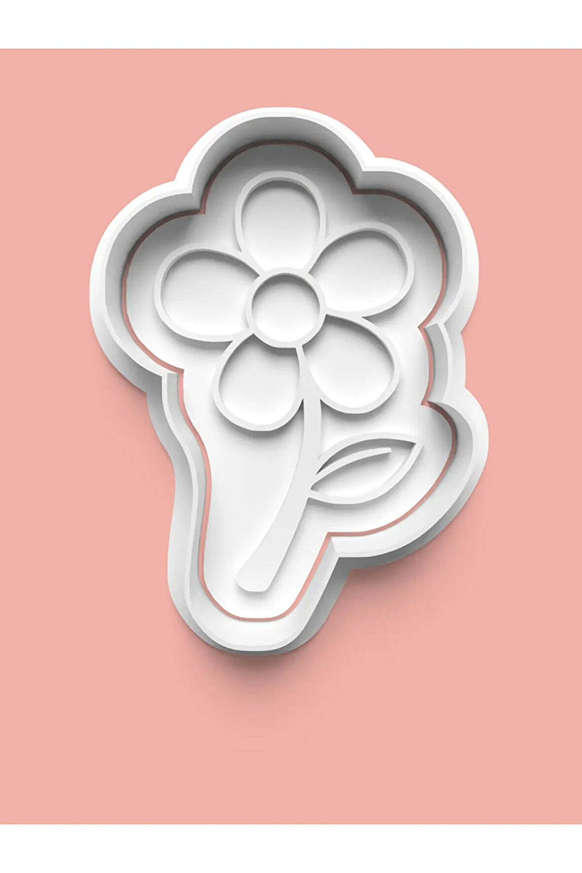 Bahar Çiçeği 10.model Kurabiye Kalıbı Ve Şeker Hamuru Kalıbı