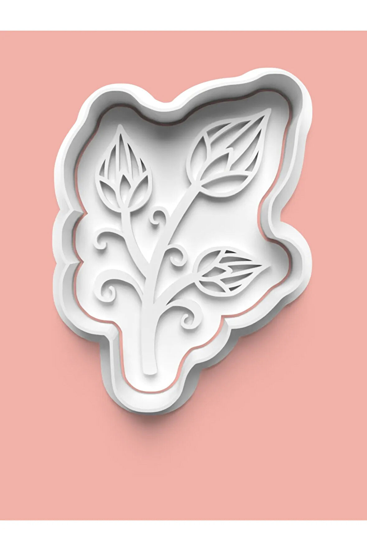 Bahar Çiçeği 12.model Kurabiye Kalıbı Ve Şeker Hamuru Kalıbı