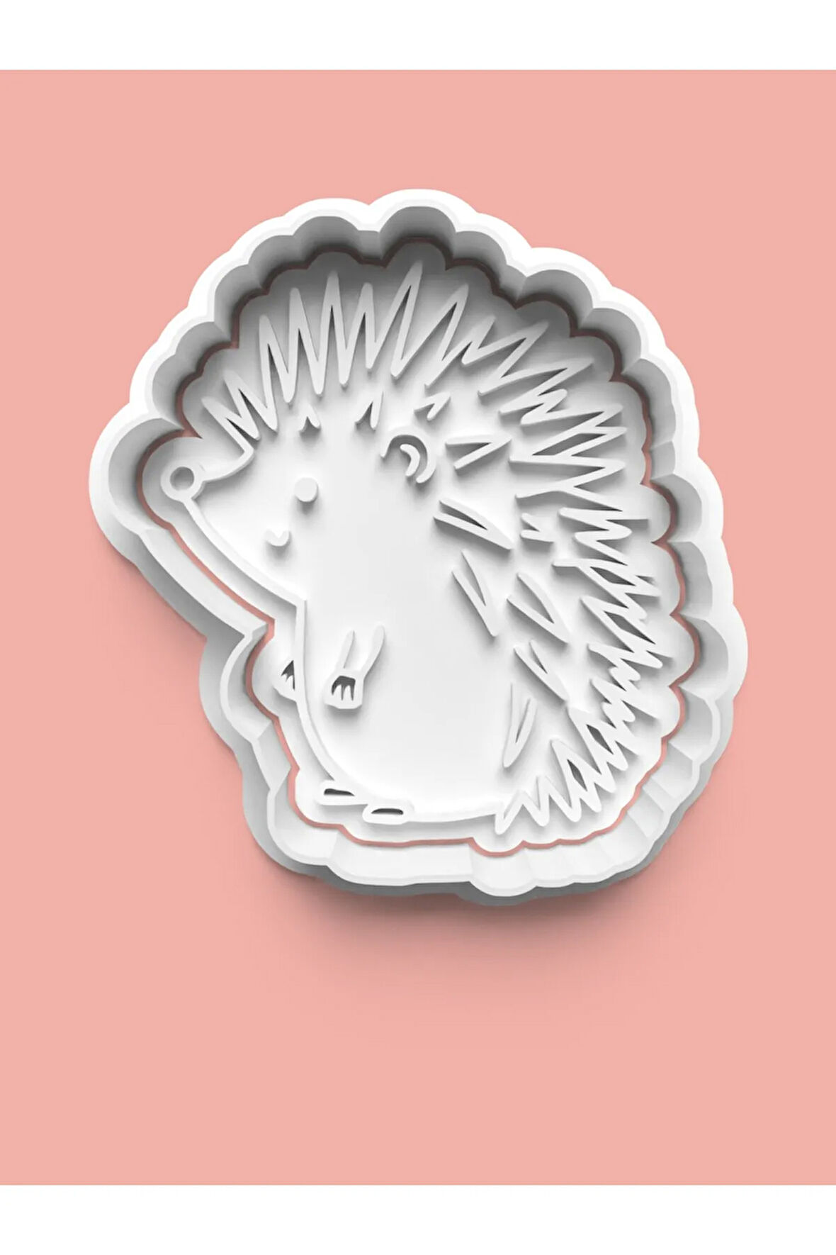 Kirpi Figürü Kurabiye Kalıbı Ve Şeker Hamuru Kalıbı