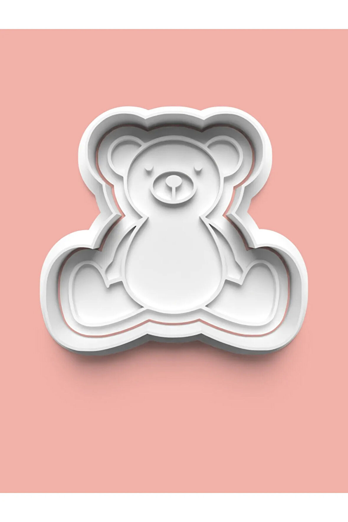 Bebek Ayıcık Kurabiye Kalıbı Ve Şeker Hamuru Kalıbı