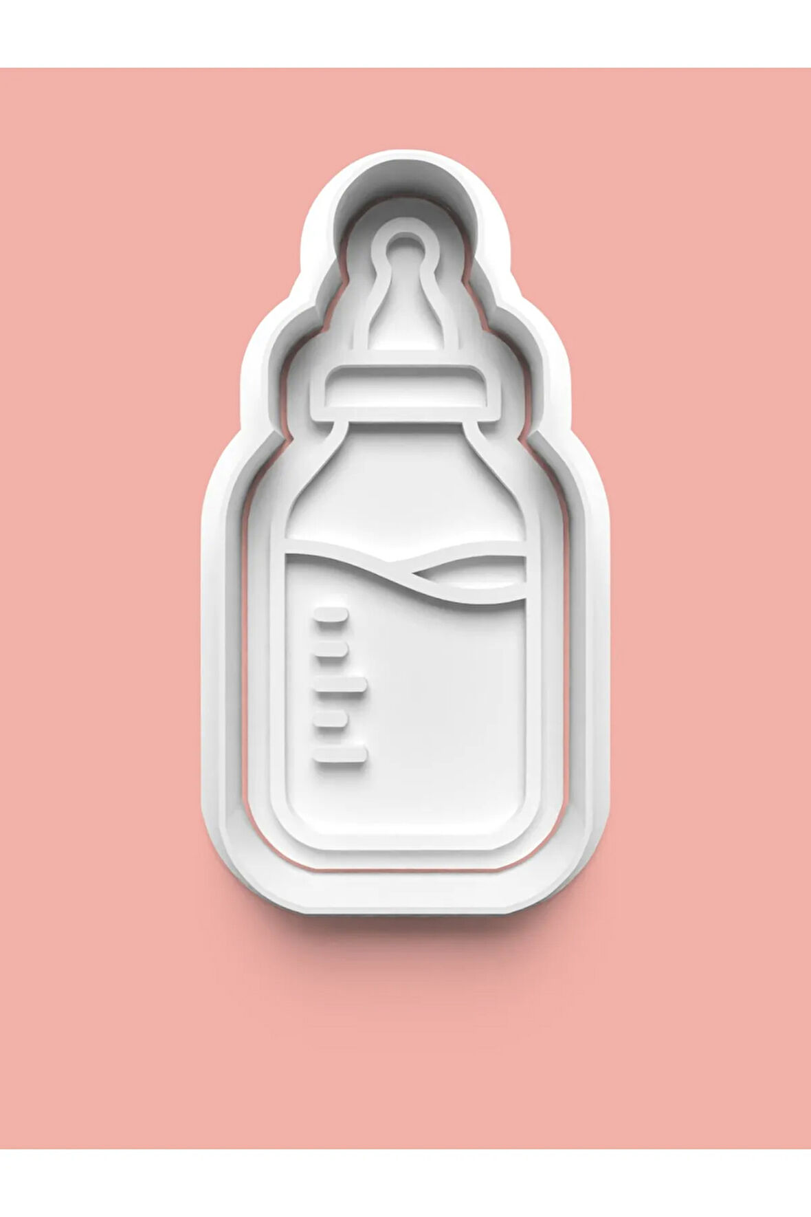 Bebek Biberon Kurabiye Kalıbı Ve Şeker Hamuru Kalıbı