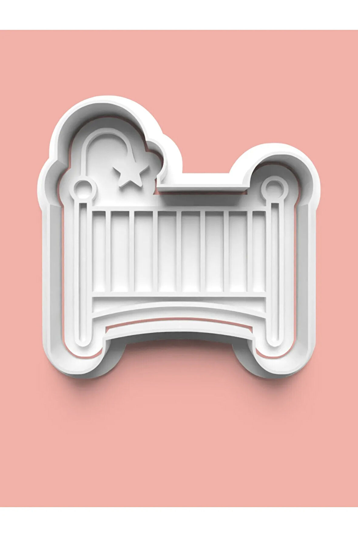 Bebek Yatağı Kurabiye Kalıbı Ve Şeker Hamuru Kalıbı