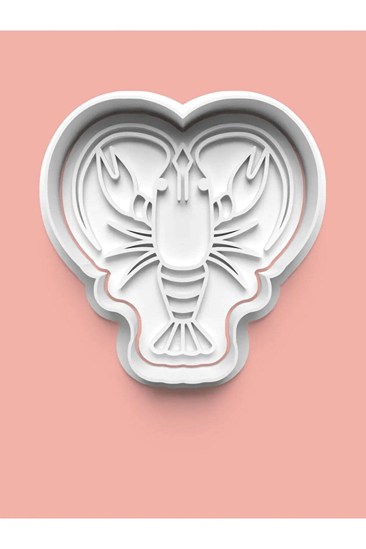 Istakoz Kurabiye Kalıbı Ve Şeker Hamuru Kalıbı