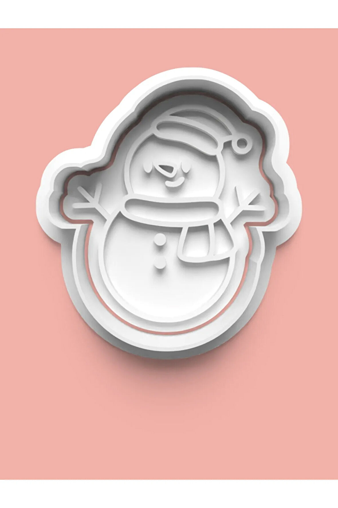 Kardan Adam Kurabiye Kalıbı Ve Şeker Hamuru Kalıbı