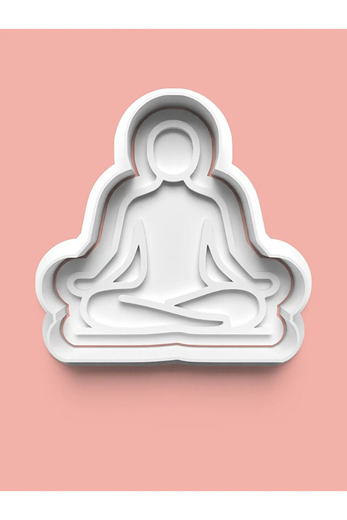 Yoga Figürü Kurabiye Kalıbı Ve Şeker Hamuru Kalıbı