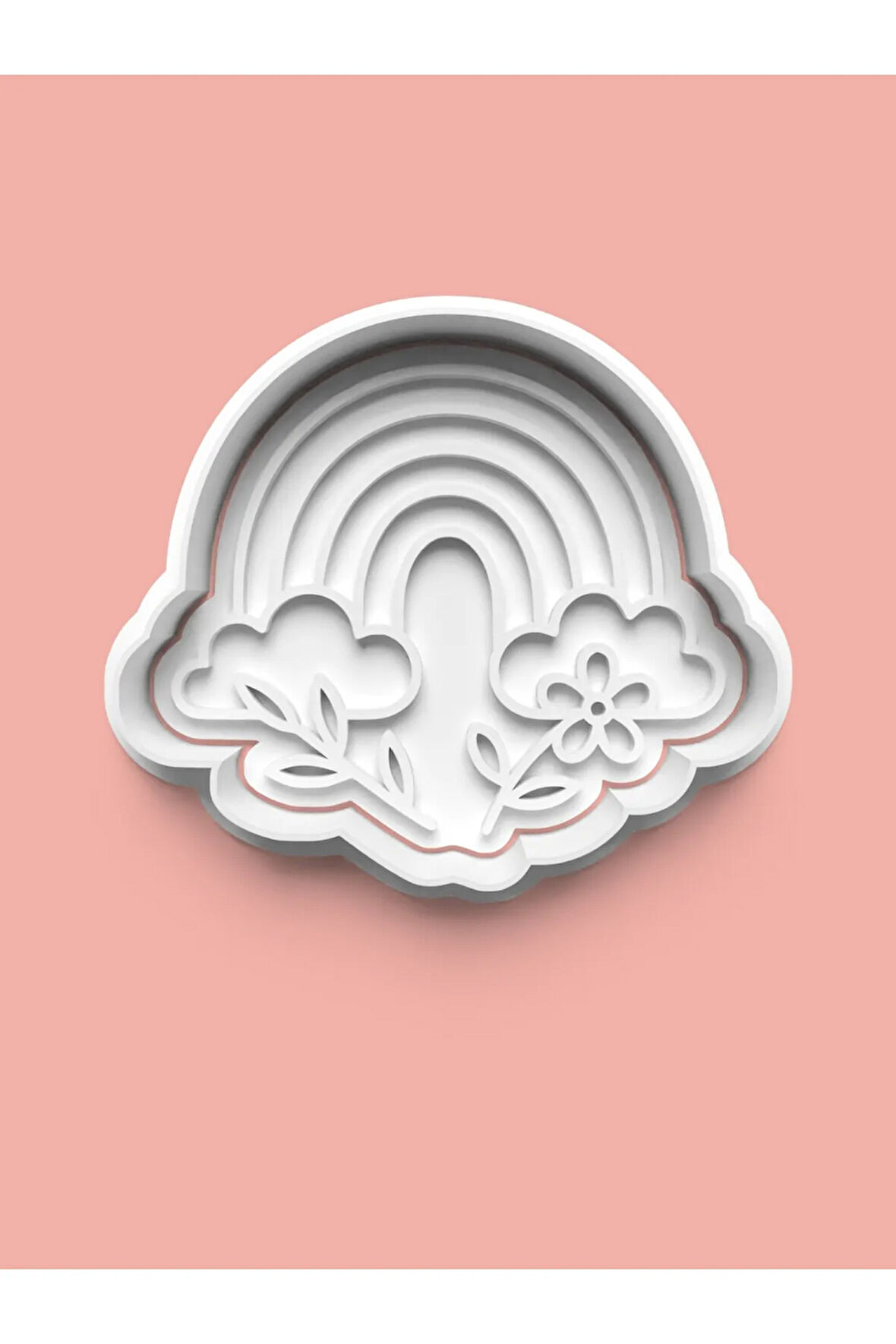 Unicorns Gökkuşağı Kurabiye Kalıbı Ve Şeker Hamuru Kalıbı