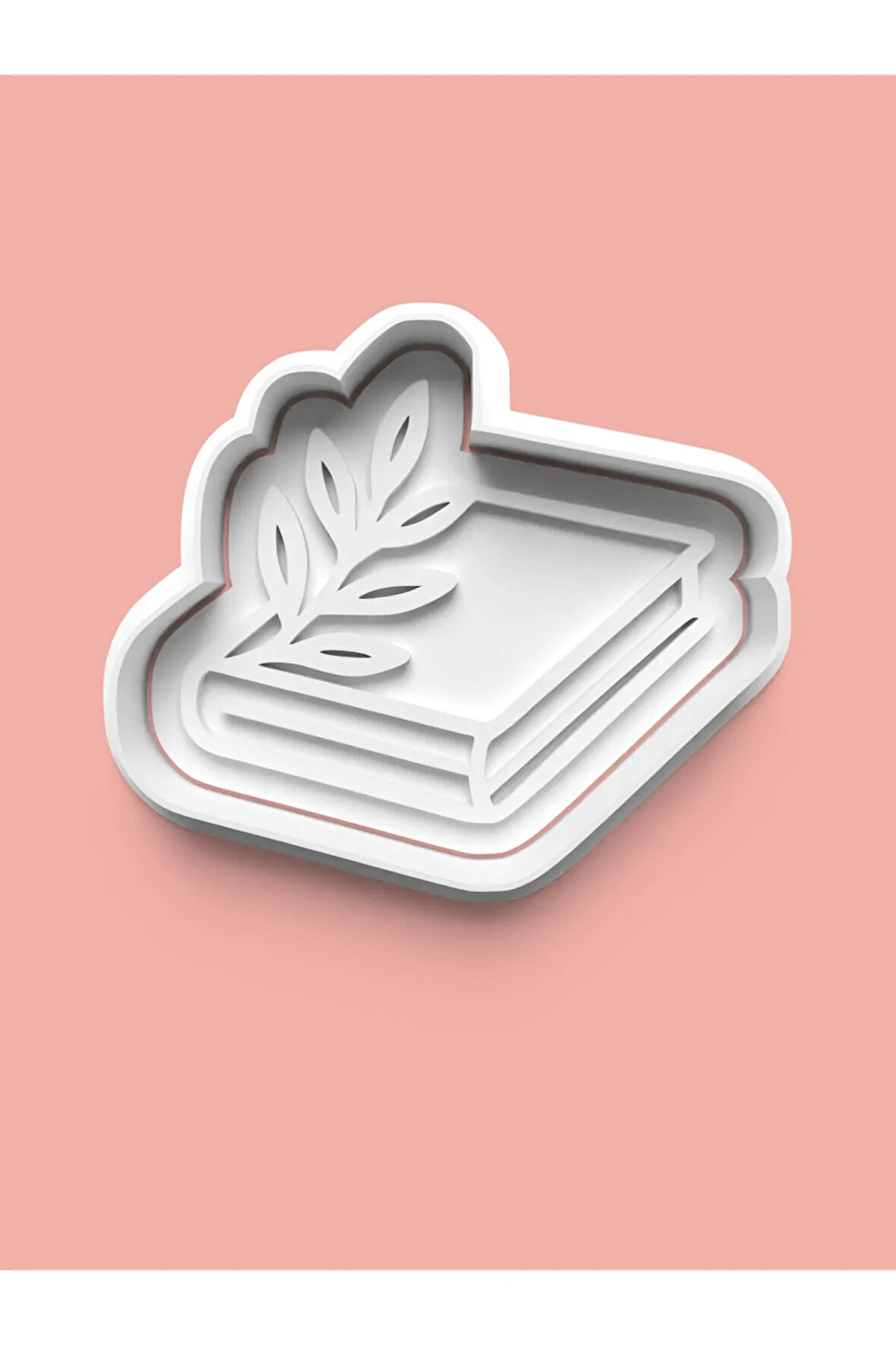 Kitap Figürü Kurabiye Kalıbı Ve Şeker Hamuru Kalıbı 0920-4