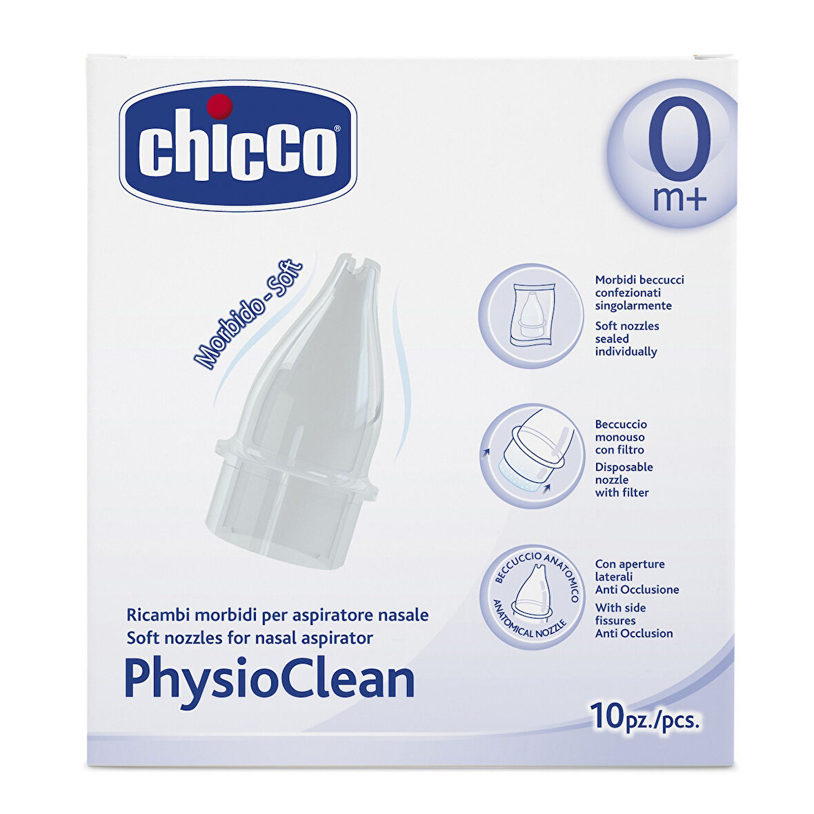 Chicco Physioclean Burun Aspiratörü Yedek Filtreler