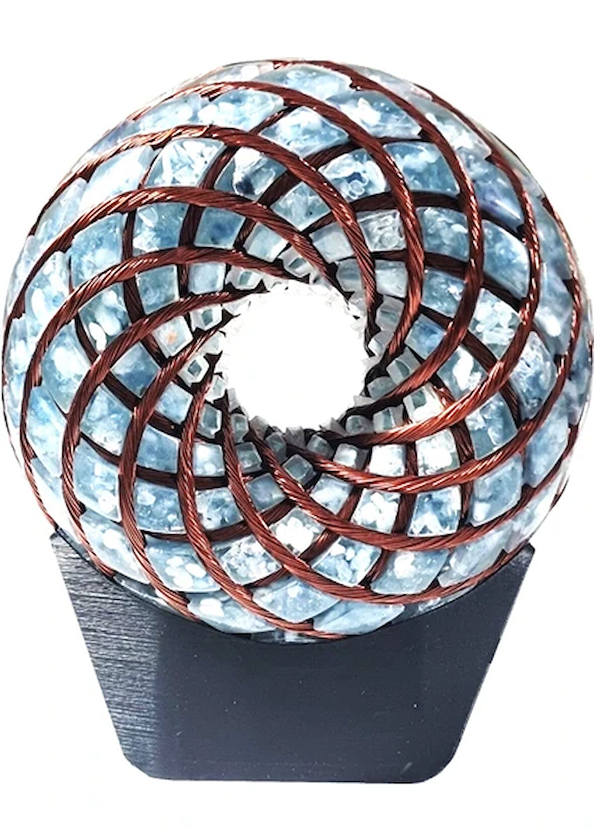 Z-Torus Energy Akuamarin Taşı ve Pemf Teknolojisi ile Bütünsel Şifa Deneyimi. Z-Torus Energy Bobini