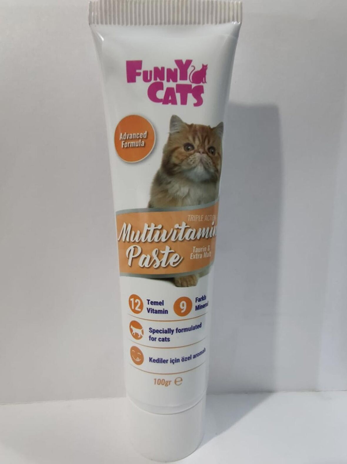 FUNNY Paste Multivitamin Kedi Macunu 100 gr