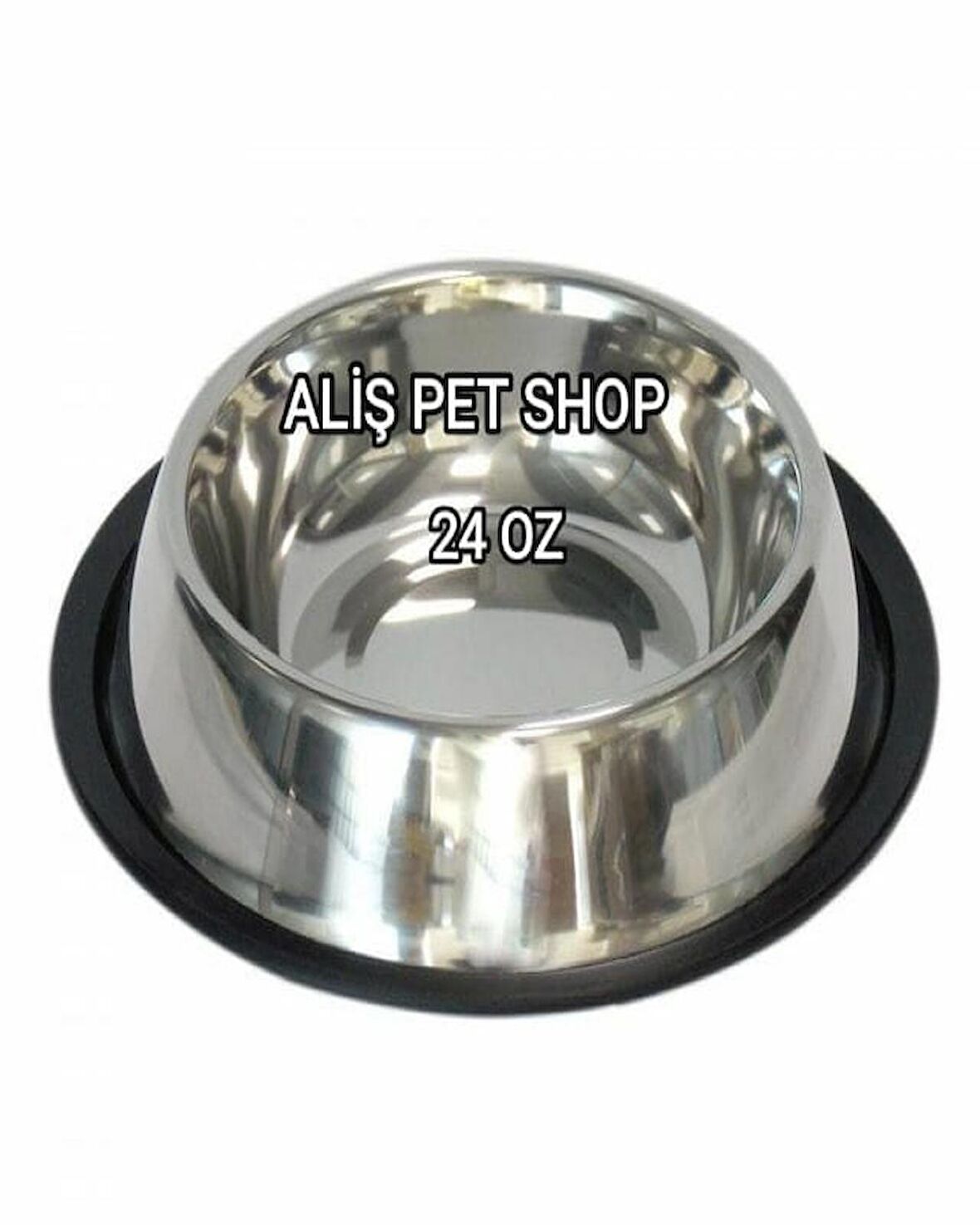 ALİŞPETSHOP Çelik Mama Kabı 24 Oz