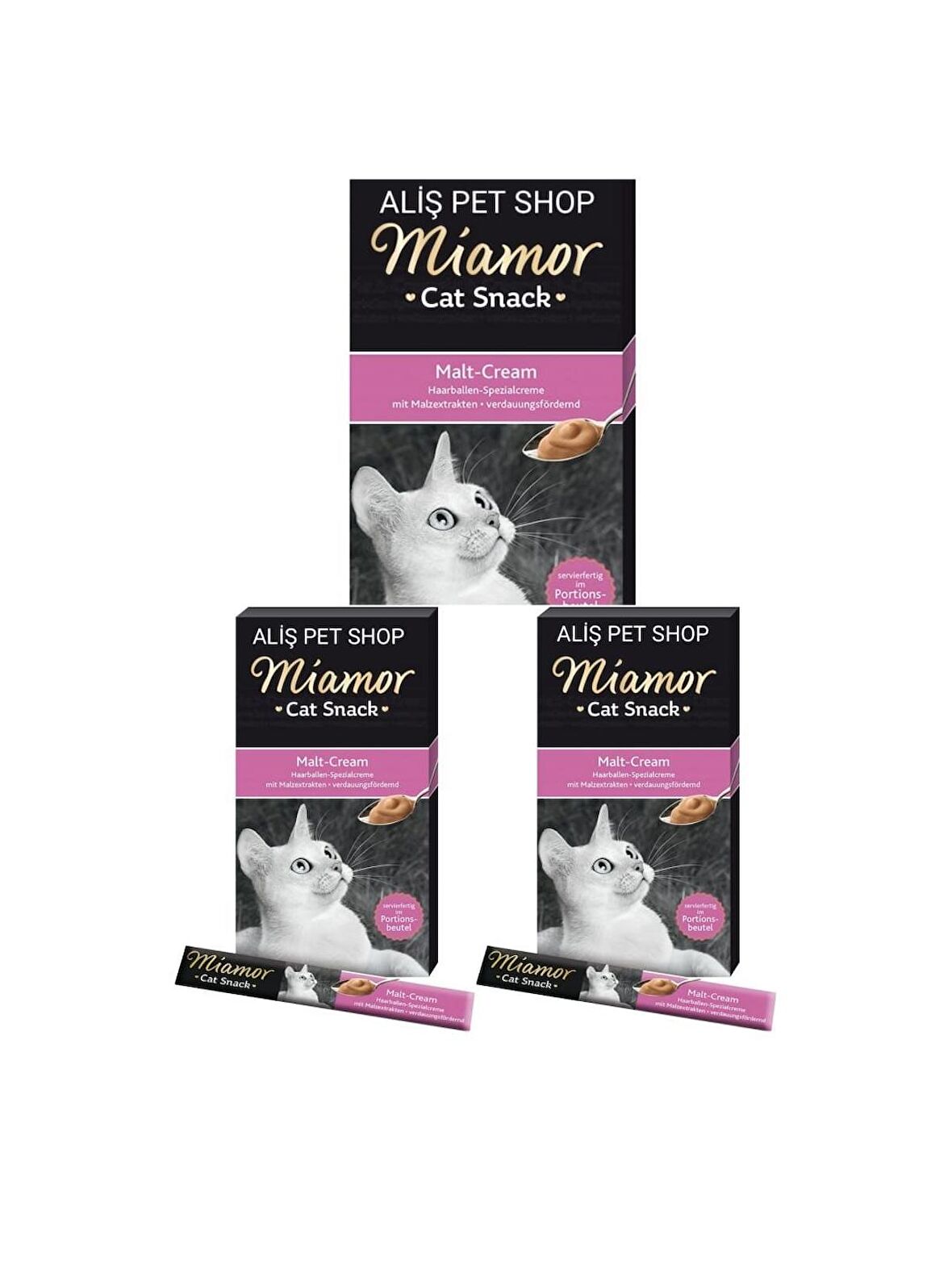 Miamor Cream Malt Kedi Ödülü 18 x 15 Gr