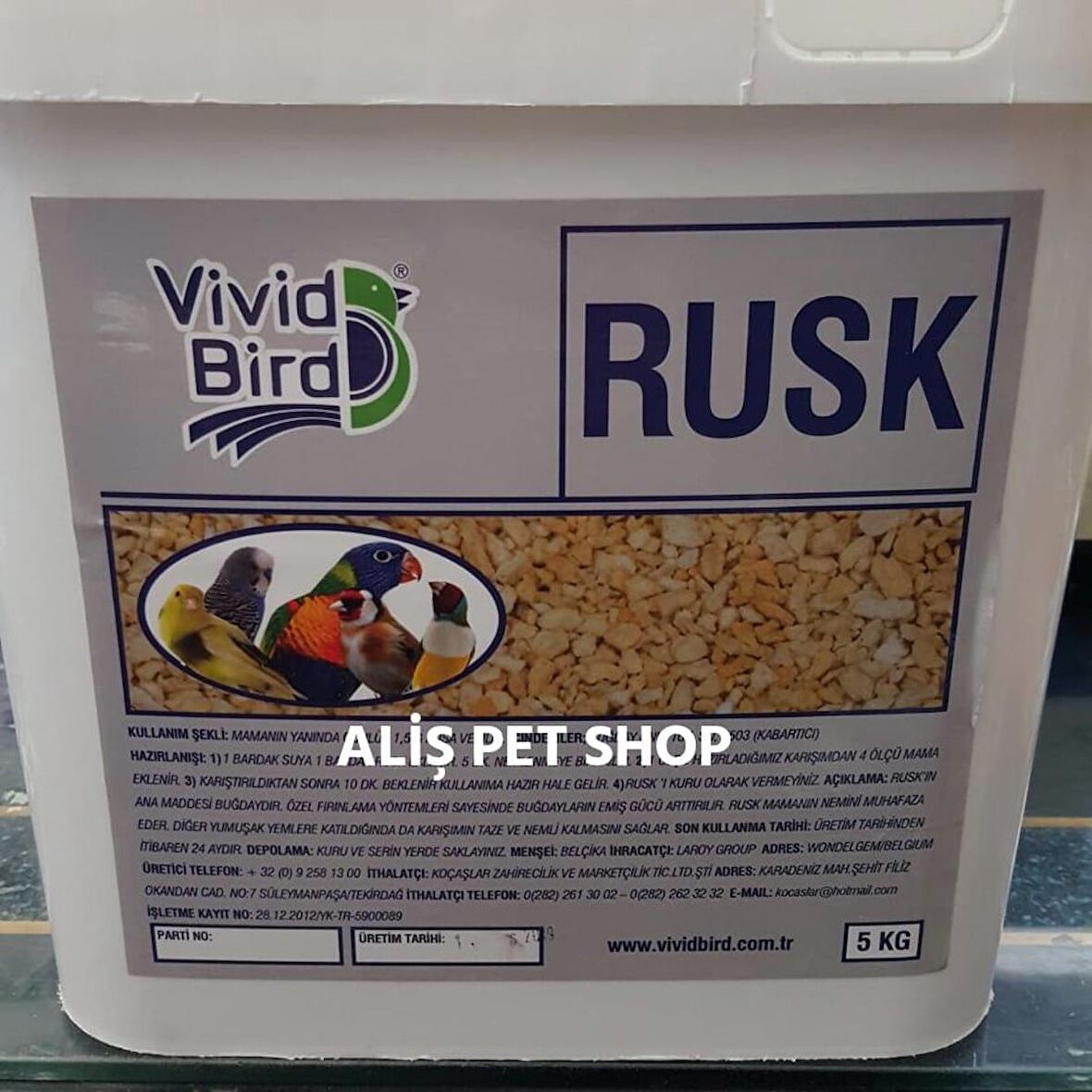 VİVİD RUSK 5 KG