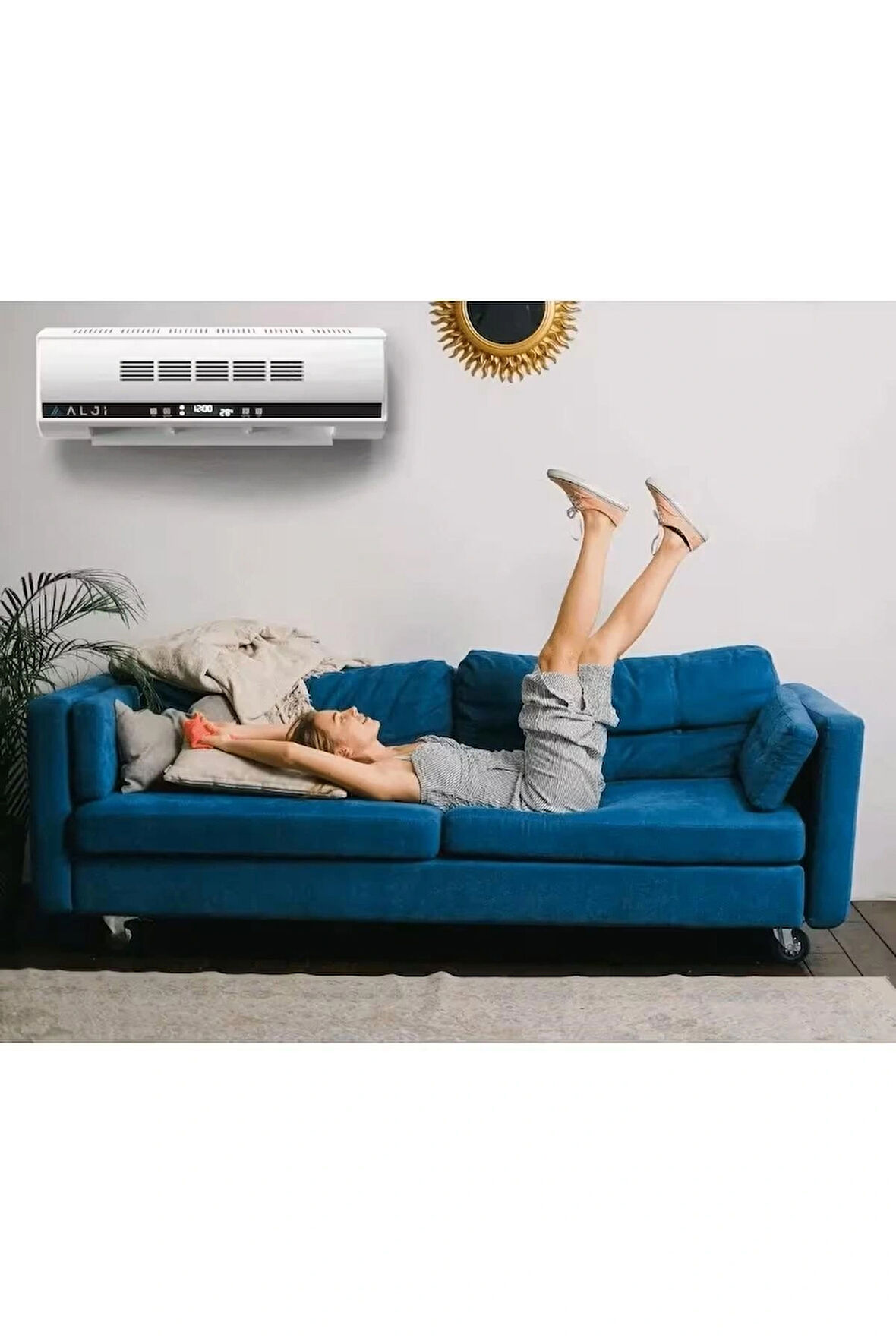 ALJİ 2200 W SÜPER SESSİZ SERAMİK FANLI ISITICI