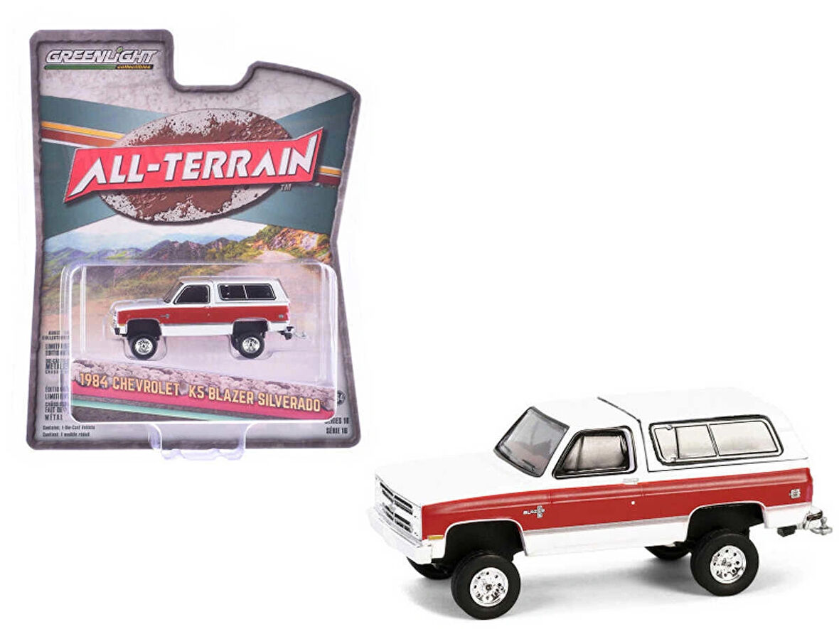 Greenlight All-Terrain 1984 Chevrolet K5 Blazer Silverado – 1:64 Ölçek