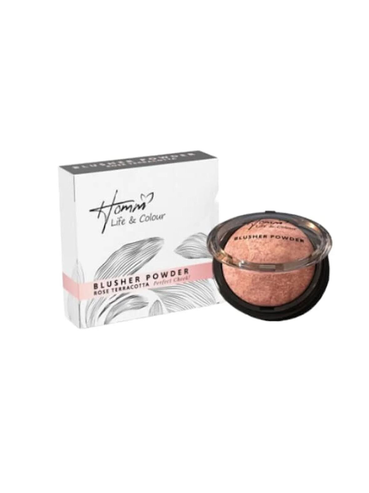 Homm Life & Color - Blusher Powder Bronze Terracotta 12 Gr Allık