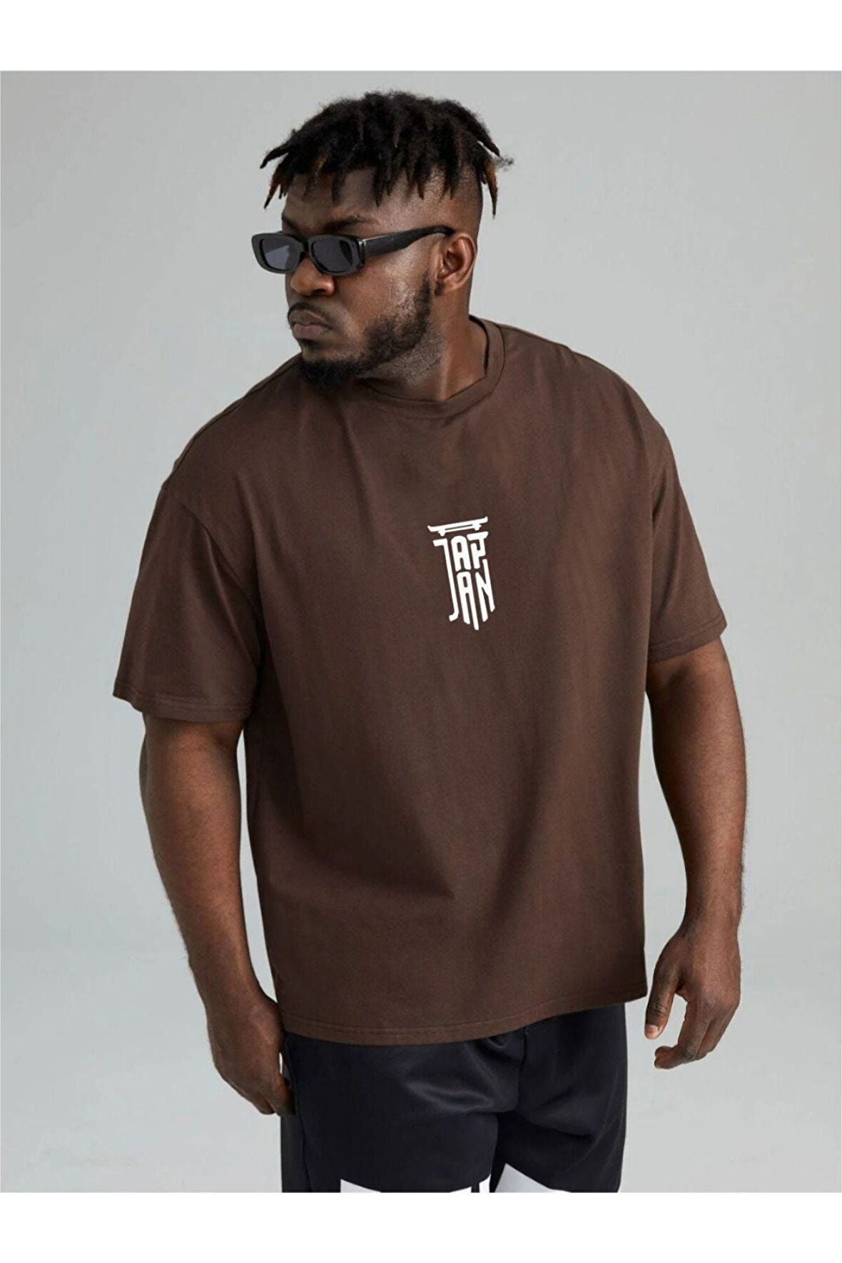 Unisex Japan Baskılı Oversize T-shirt