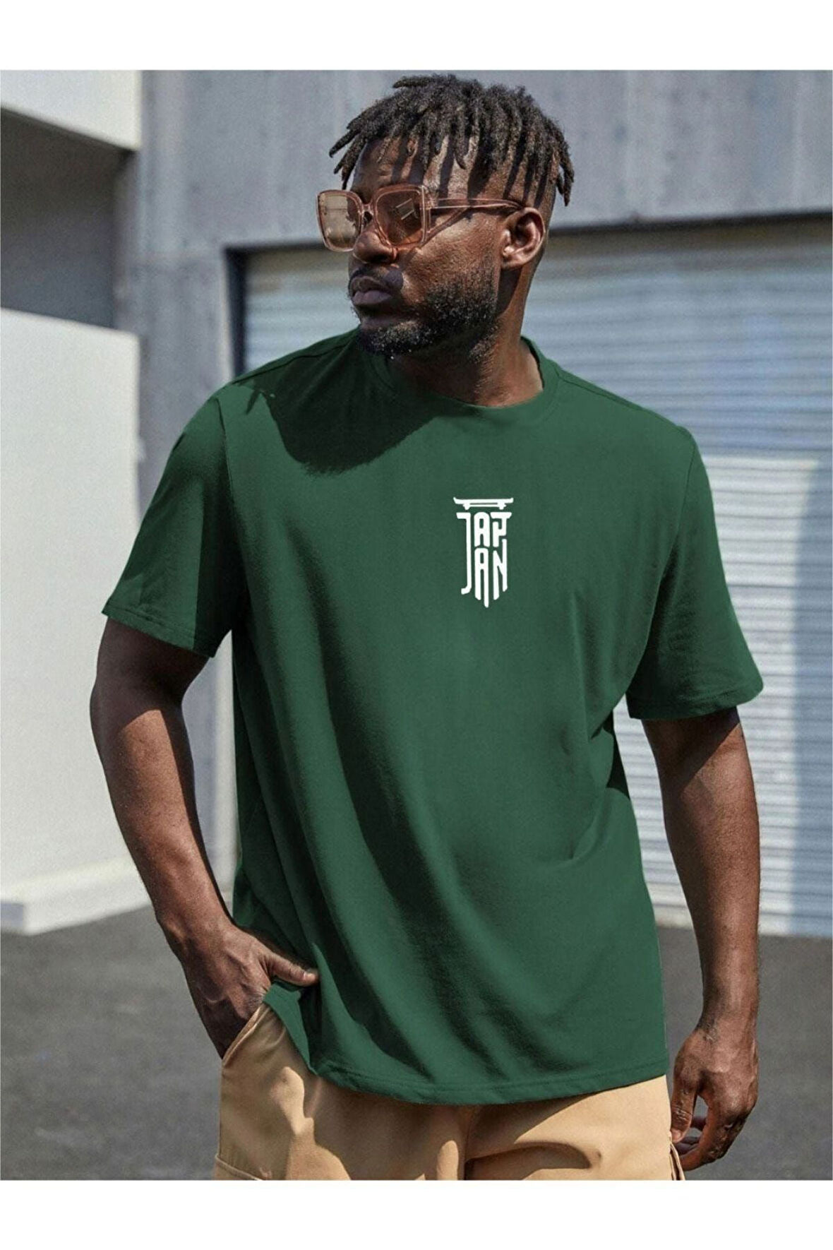 Unisex Japan Baskılı Oversize T-shirt