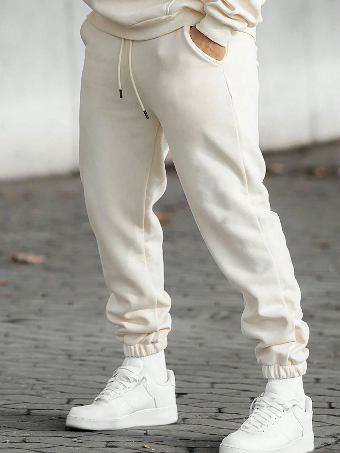 Erkek Paça Lastikli Oversize Eşofman Altı