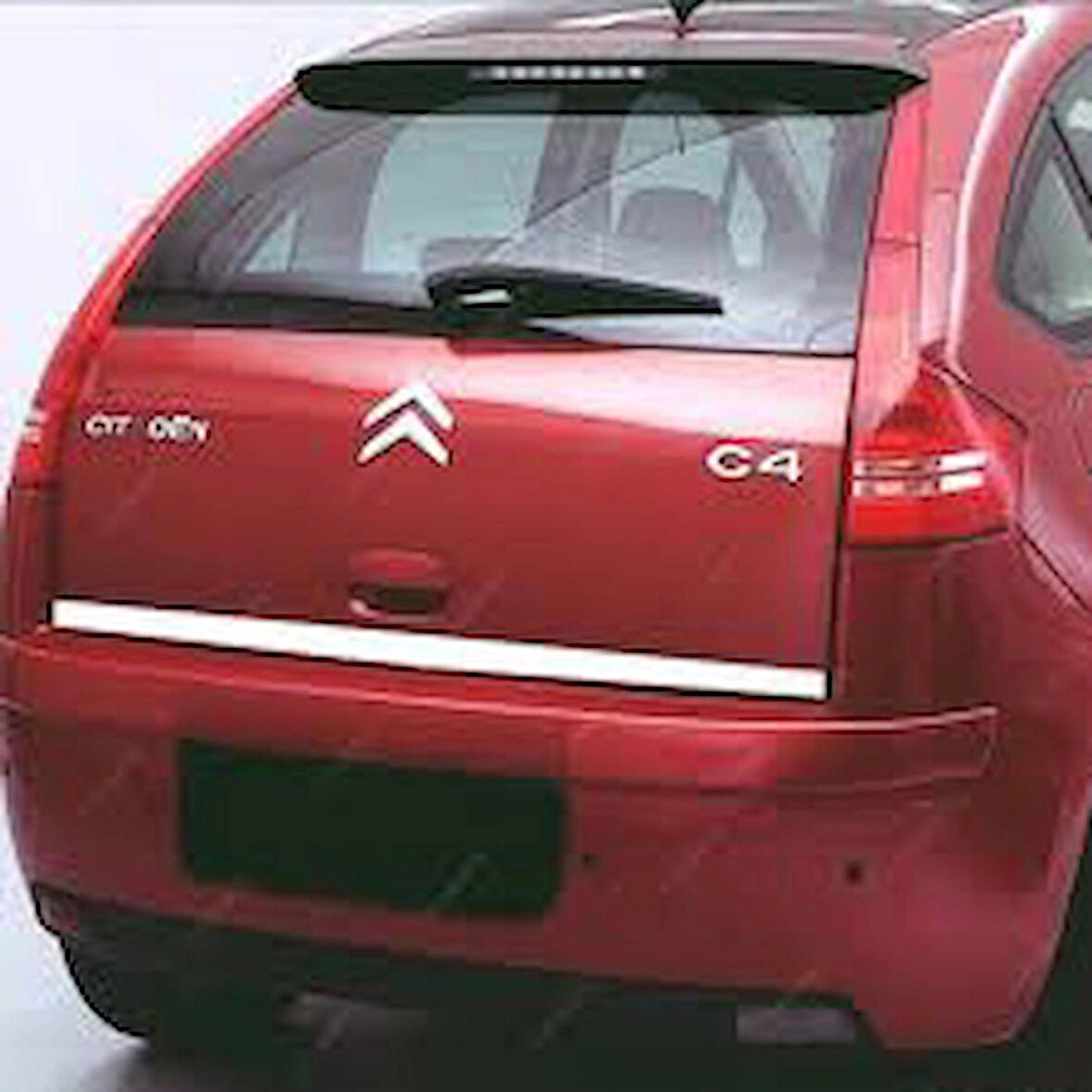 Citroen C4 Hb Krom Bagaj Alt Çıta 2005-2010 P.Çelik 