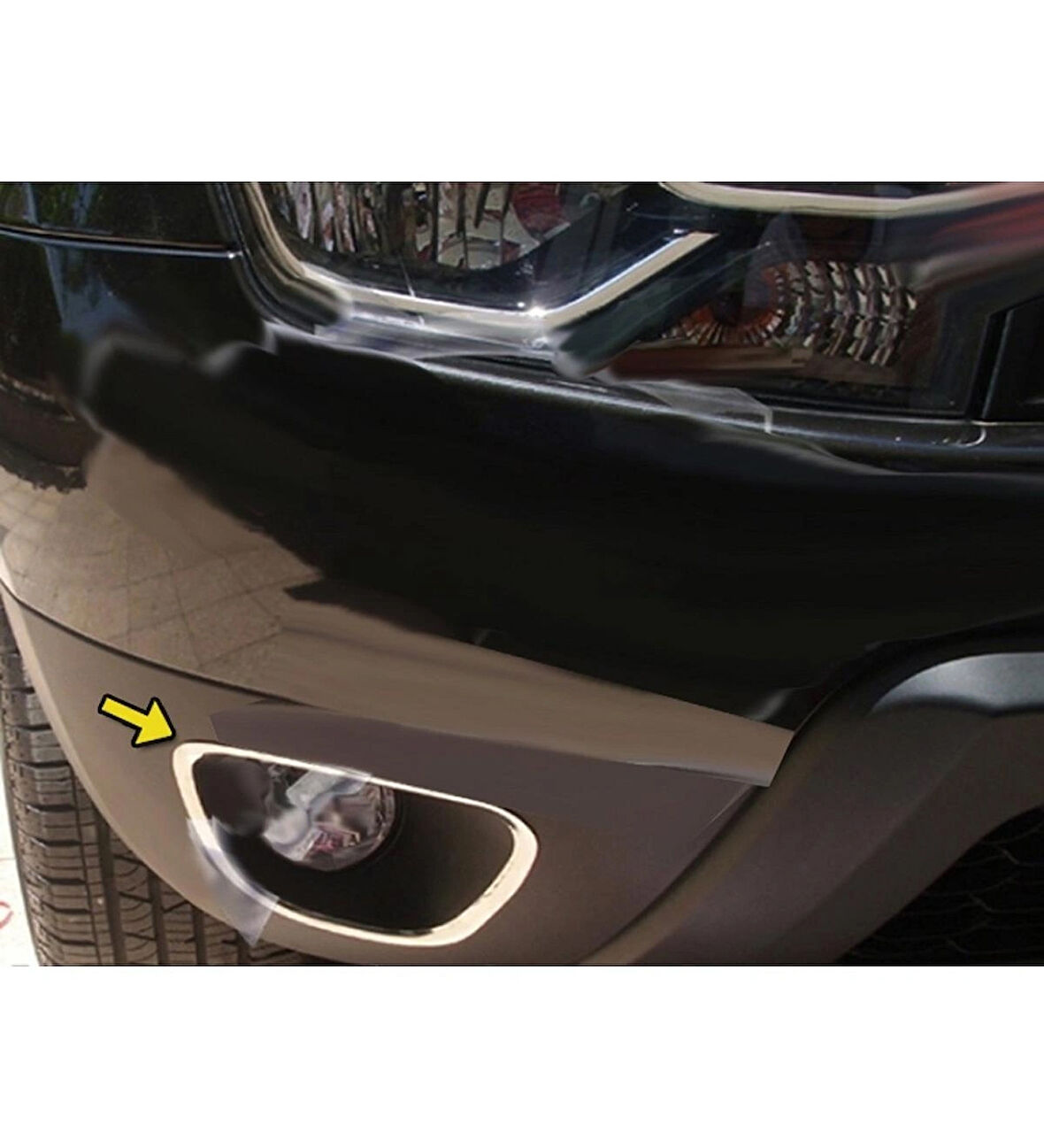 Dacıa Duster 2010 2017 Krom Sis Çerçevesi 