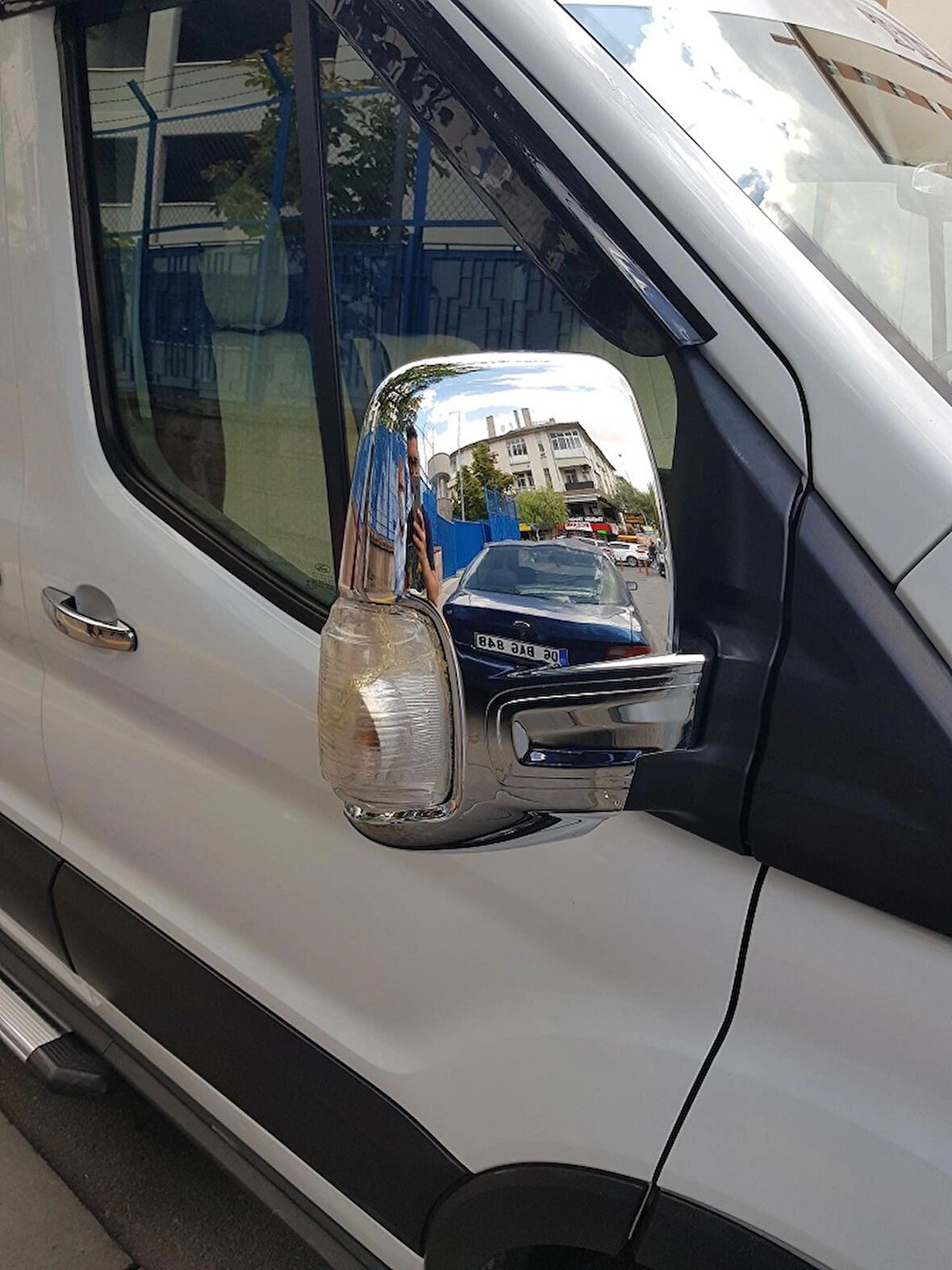 Ford Transit Krom Ayna Kapağı 2 Parça Abs 2018 ve Sonrası 