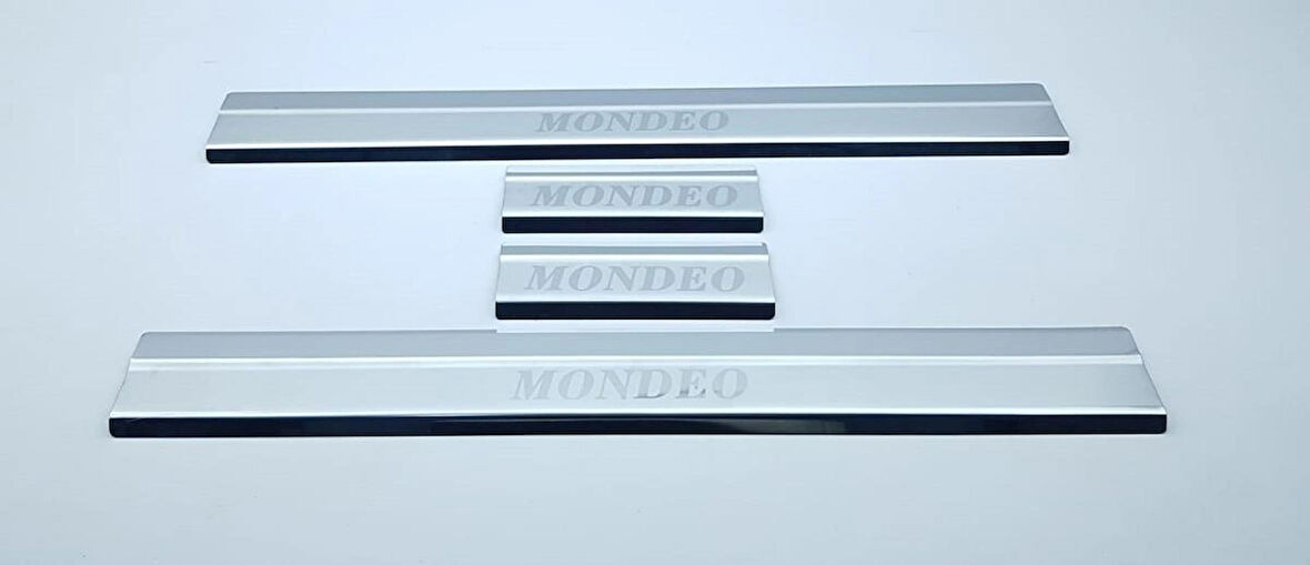 Ford Mondeo Uyumlu Krom Kapı Eşiği 4 Parça 2016 Üzeri Paslanmaz Çelik 