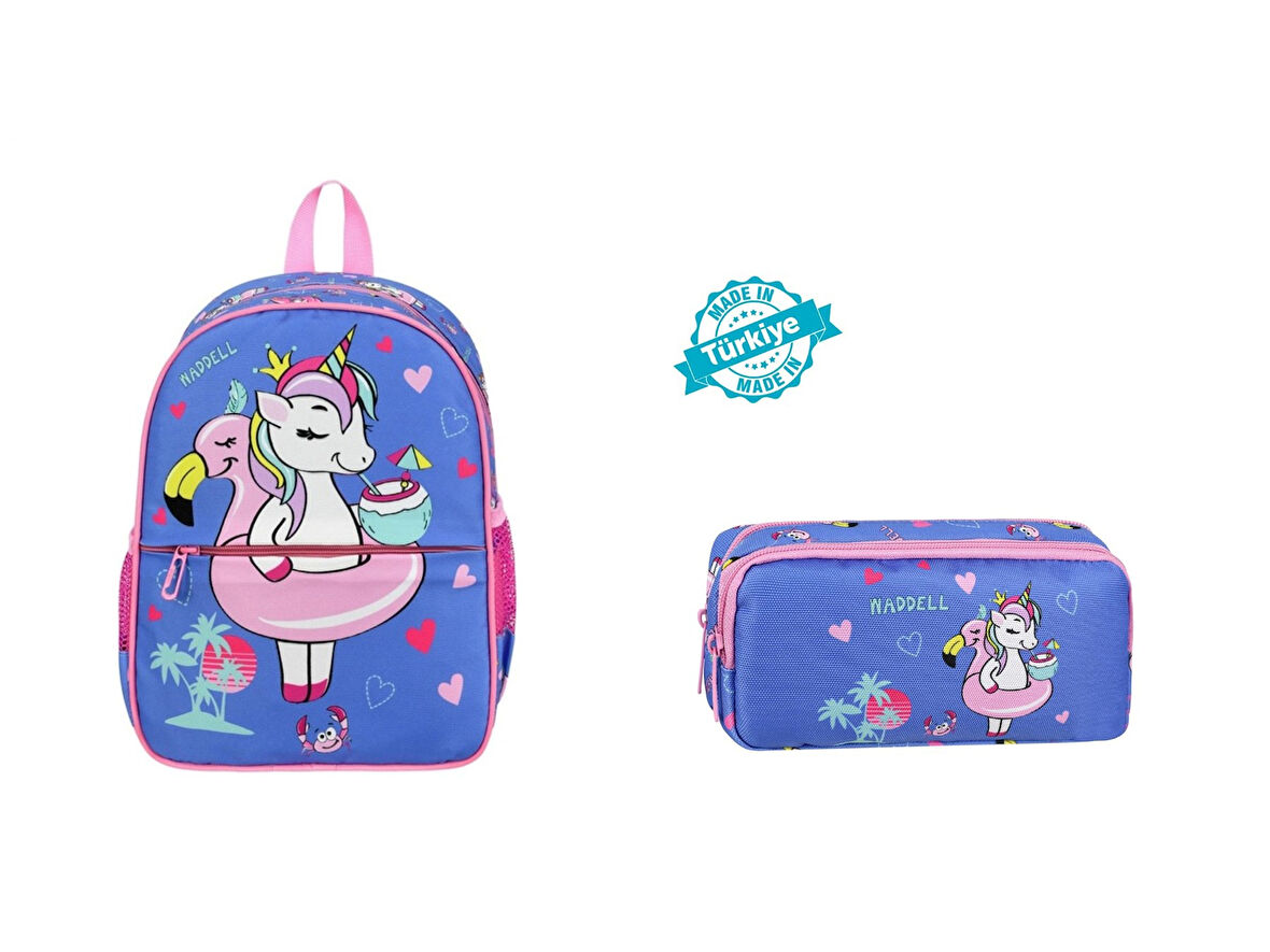 Unicorn Anaokul Çantası ve Kalem Kutu