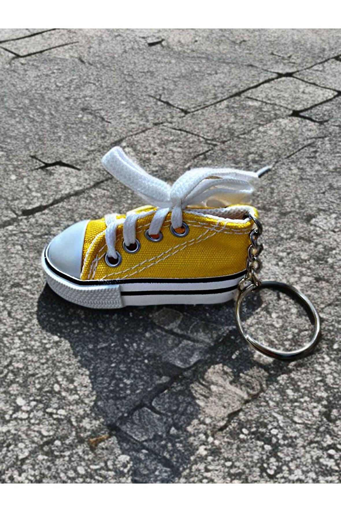 Bot Anahtarlık & Çanta Süsü Sarı
