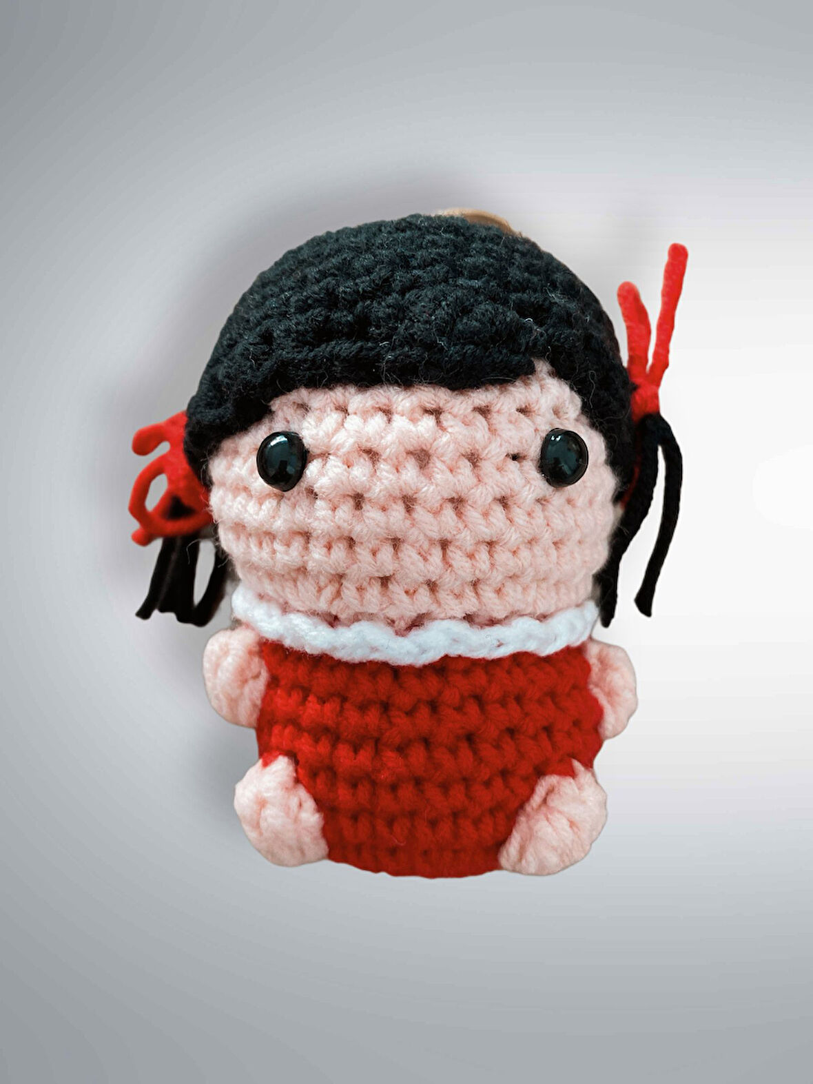 Amigurumi Anahtarlık 7-8 cm Sevimli El Örgüsü Hediyelik Anahtar ve Çanta Aksesuarı