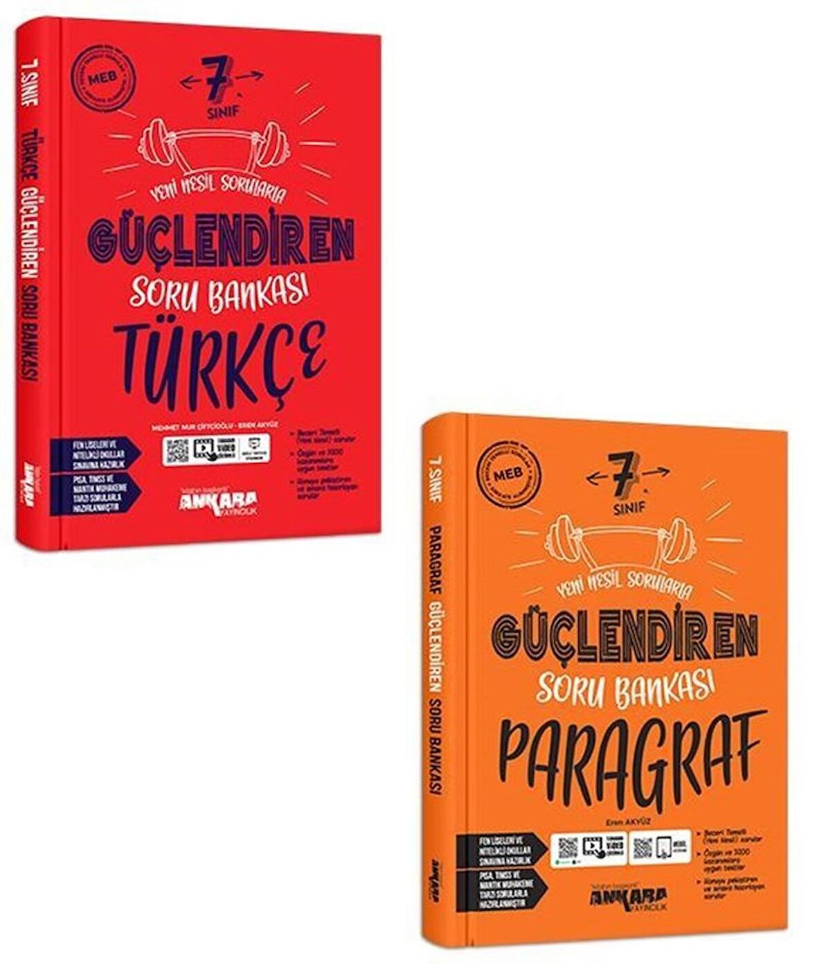 Ankara 7. Sınıf Türkçe Paragraf Güçlendiren Soru Bankası Seti 2023