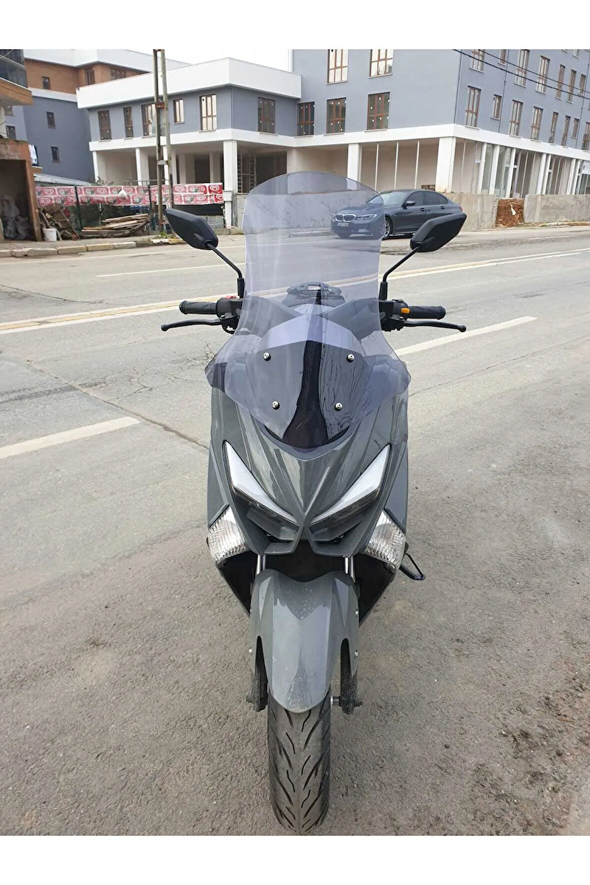 Volta Apec Apx5 Siperlik Ön Cam 2023 2024 Model 57cm Açıkfüme Renkli 4mm