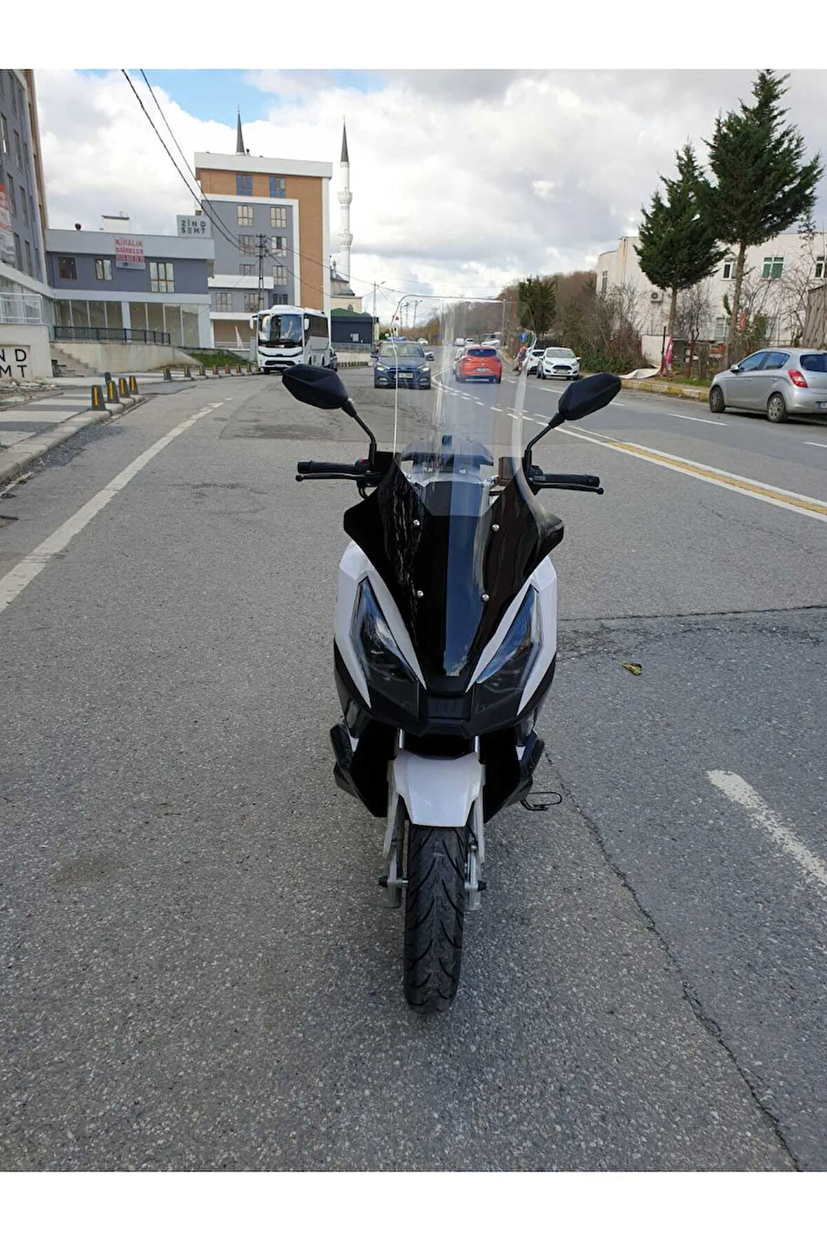 Volta Apec Apx7 Siperlik Ön Cam 2024 Model 78cm şeffaf Renkli 4mm UZUN CAM