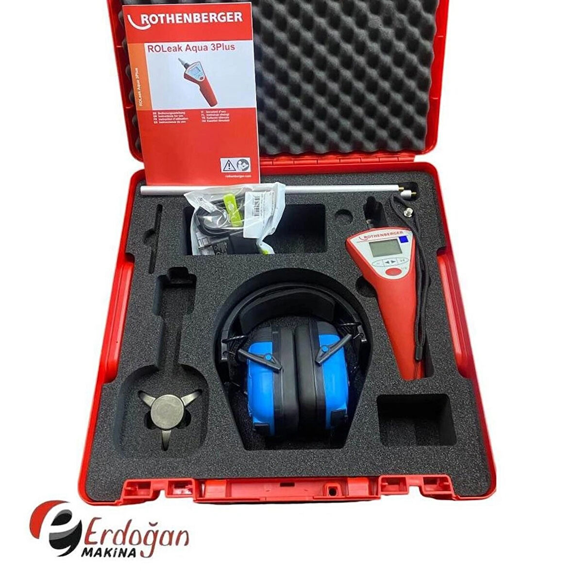 Rothenberger Aqua 3 Plus Akustik Dinleme Cihazı