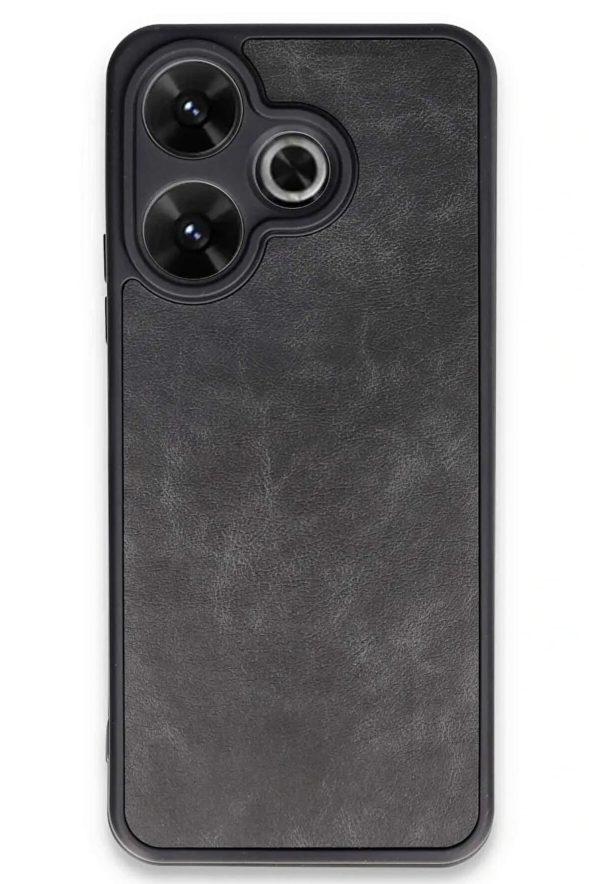 Xiaomi Redmi 13 Uyumlu Kılıf Kamera Korumalı Deri Yumuşak Renkli Kapak
