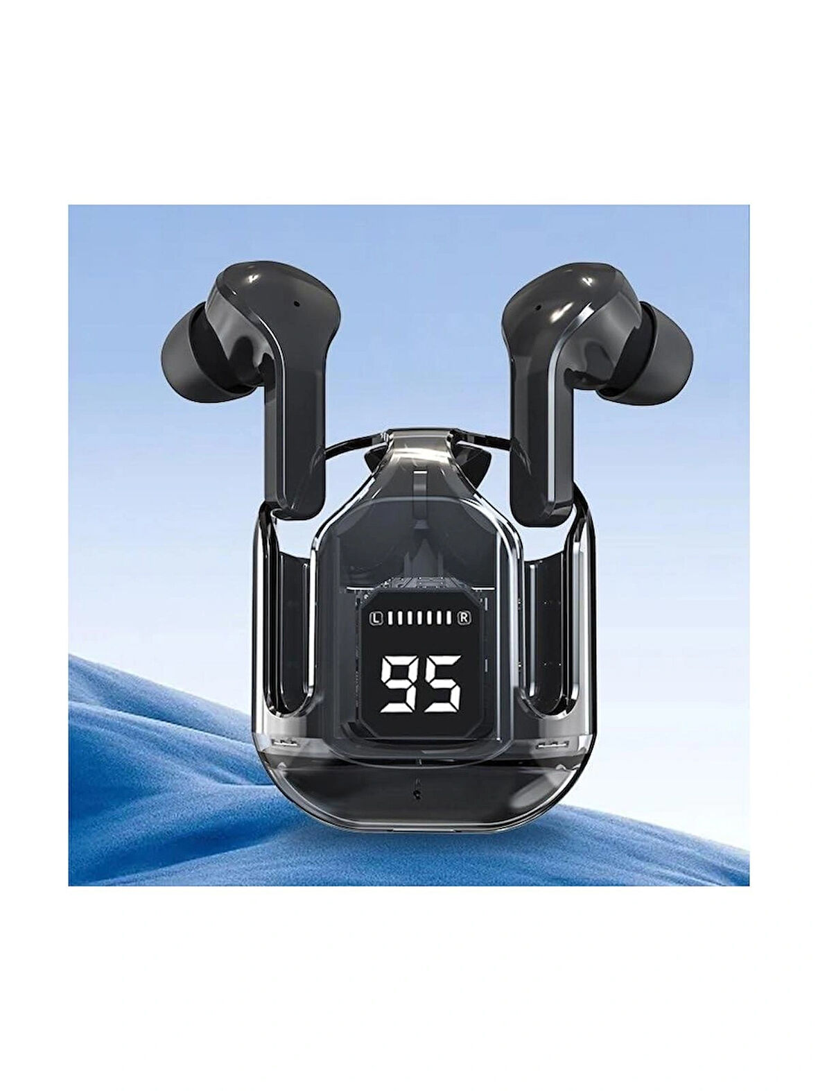 Arell Teknoloji Bluetooth Kulaklık Ultrapods Max Tws 5.3 Siyah