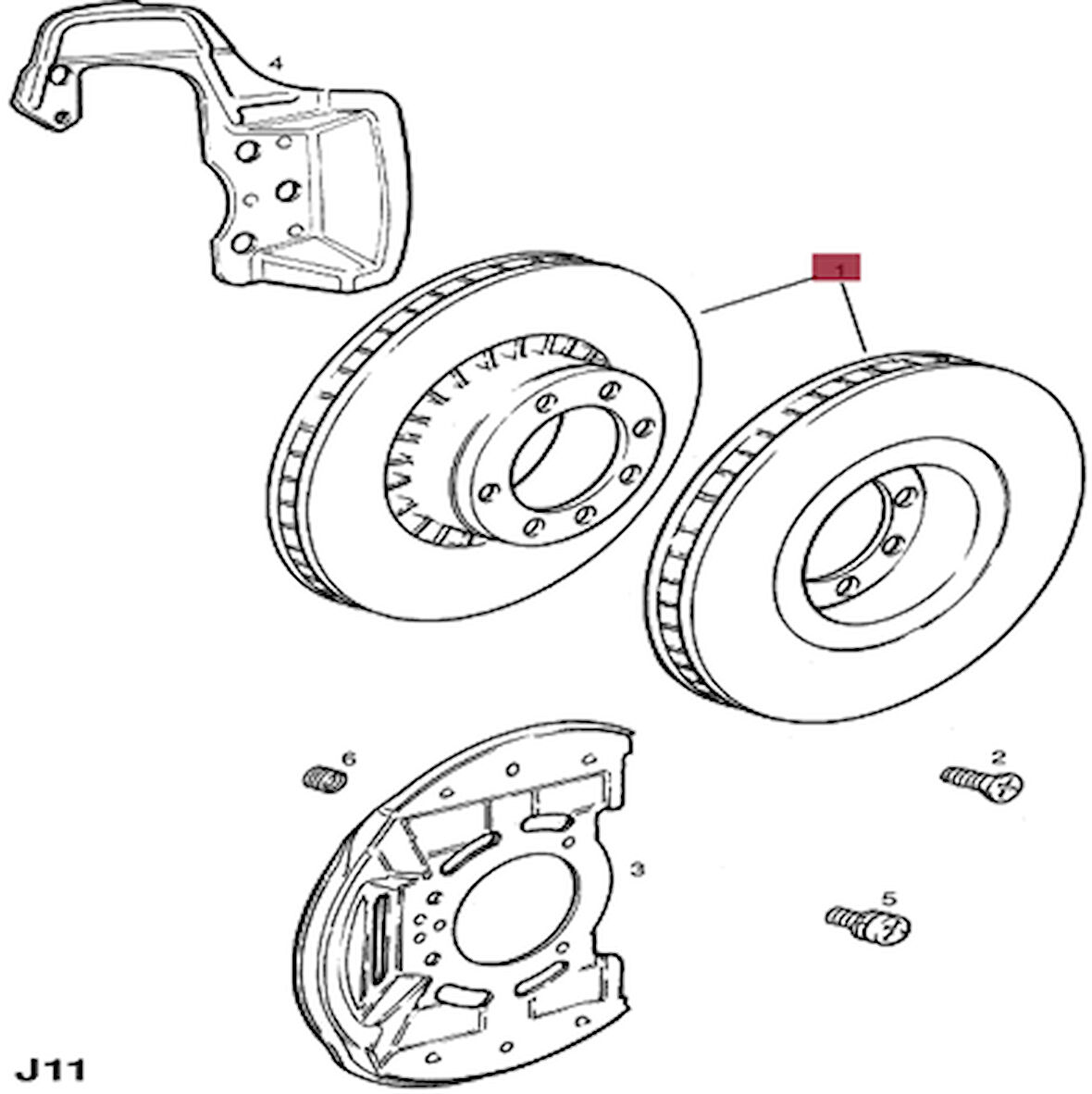 Opel Astra 1998-2004 Ön Fren Diski Takım