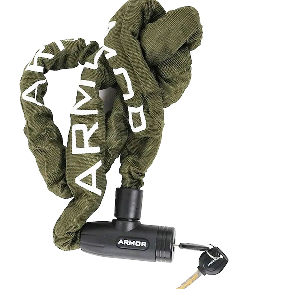 Armor 755 MV Motosiklet Zincir Kilit 1.5mt X 8mm Çelik Motosiklet Zinciri