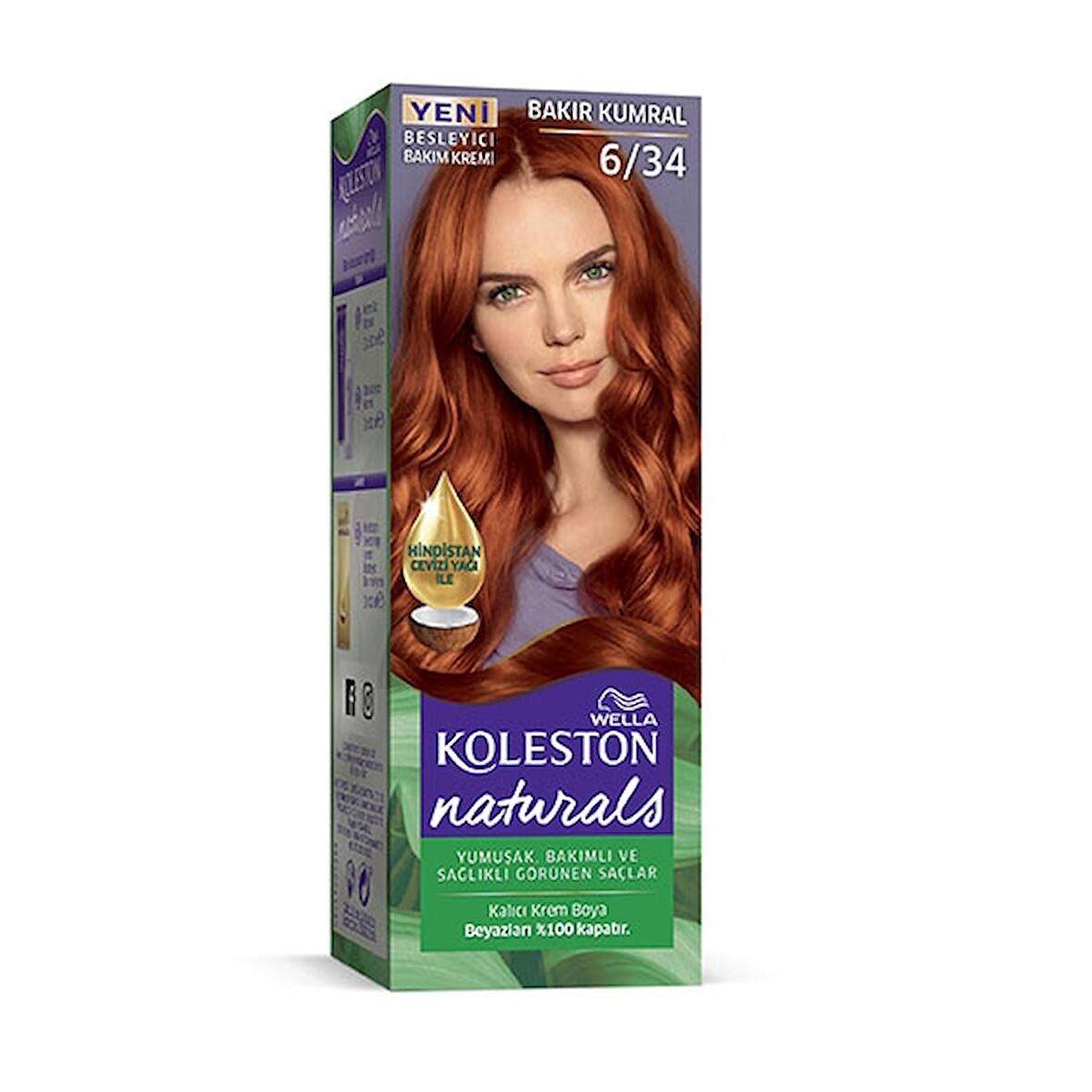 Wella Koleston Naturals Bakır Kumral 6/34