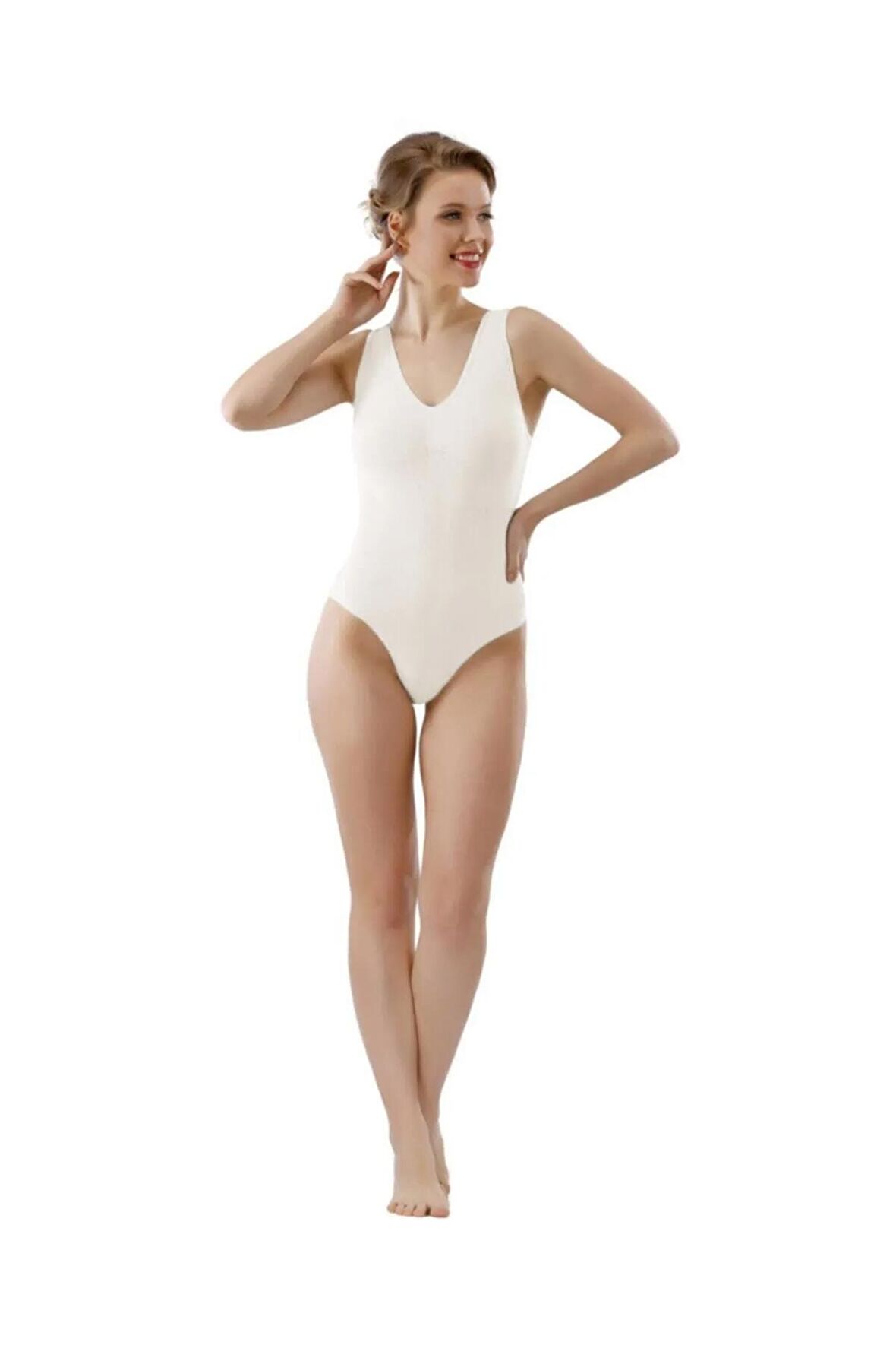17600 Kalın Askılı Bayan Korse Body