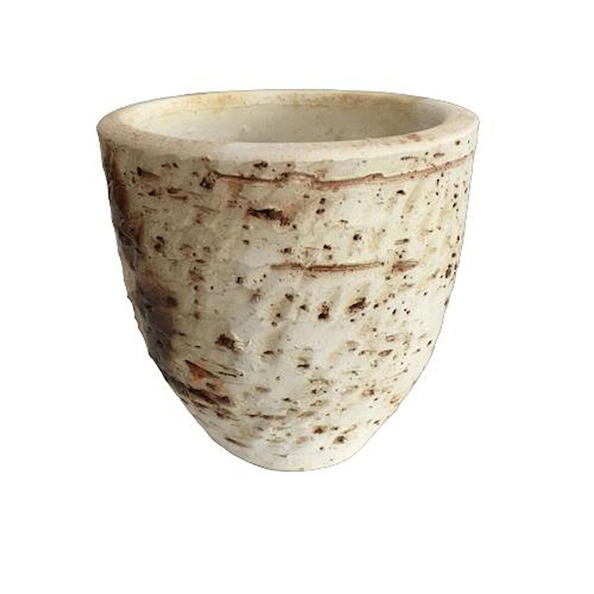 Antik Görünümlü Eskitme Toprak Saksı 13cm*15 cm