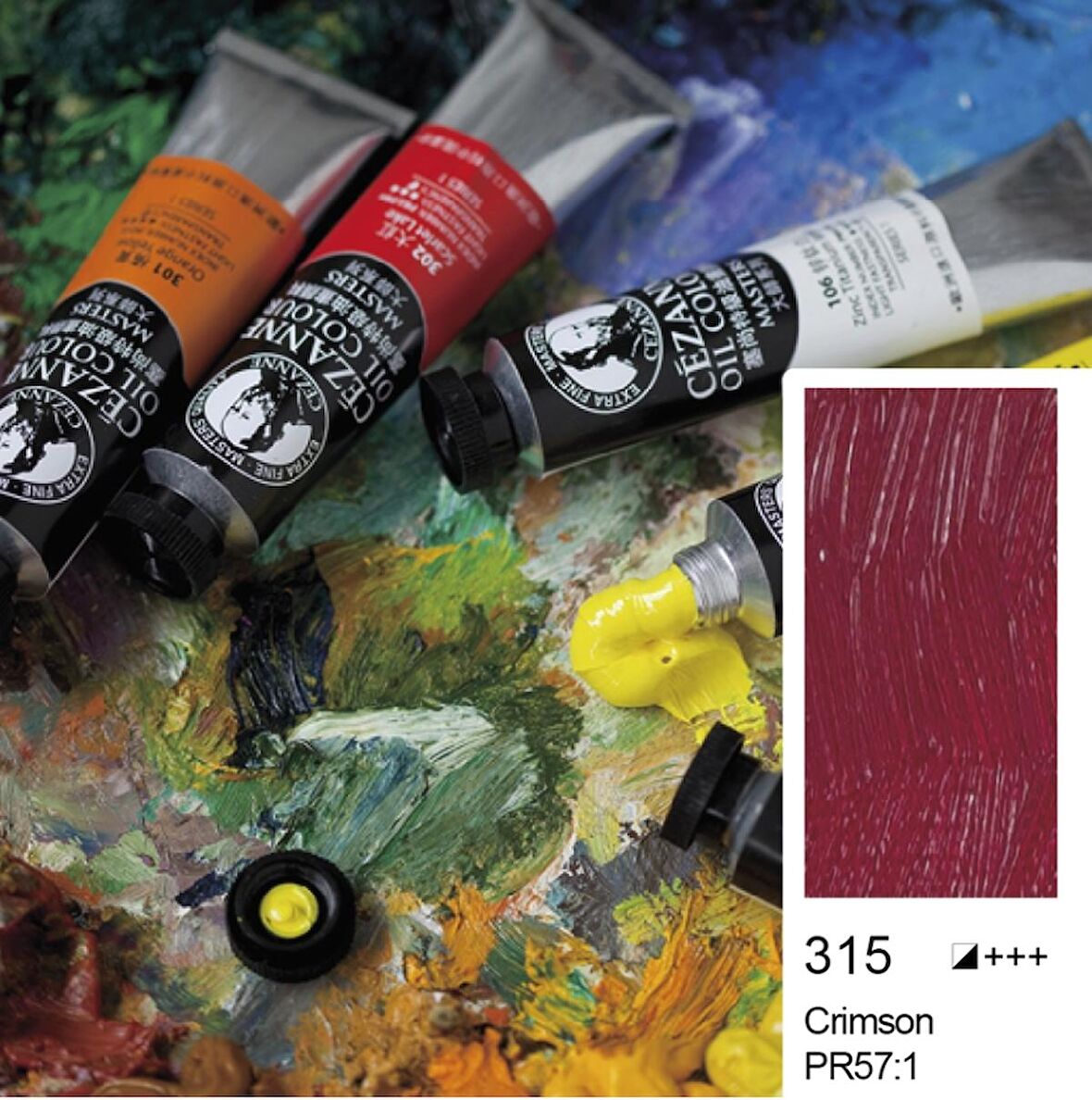 Cezanne Extra Fine Masters' Yağlı Boya 45ml (Oil Colour) Crimson 315
