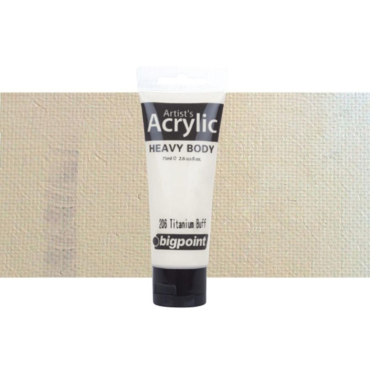 Bigpoint Heavy Body Artist's Akrililik Boya 75ml Titanium Buff 206
