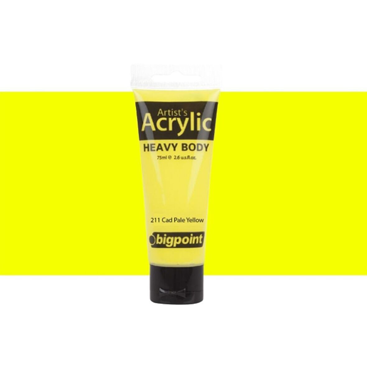 Bigpoint Heavy Body Artist's Akrililik Boya 75ml Cad Pale Yellow 211