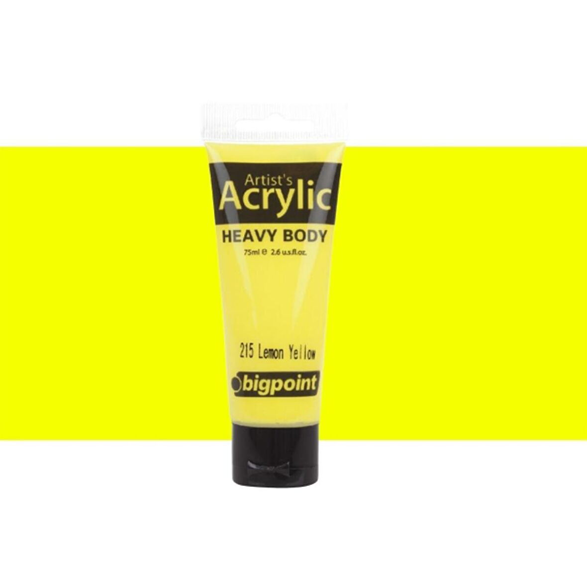 Bigpoint Heavy Body Artist's Akrililik Boya 75ml Lemon Yellow 215