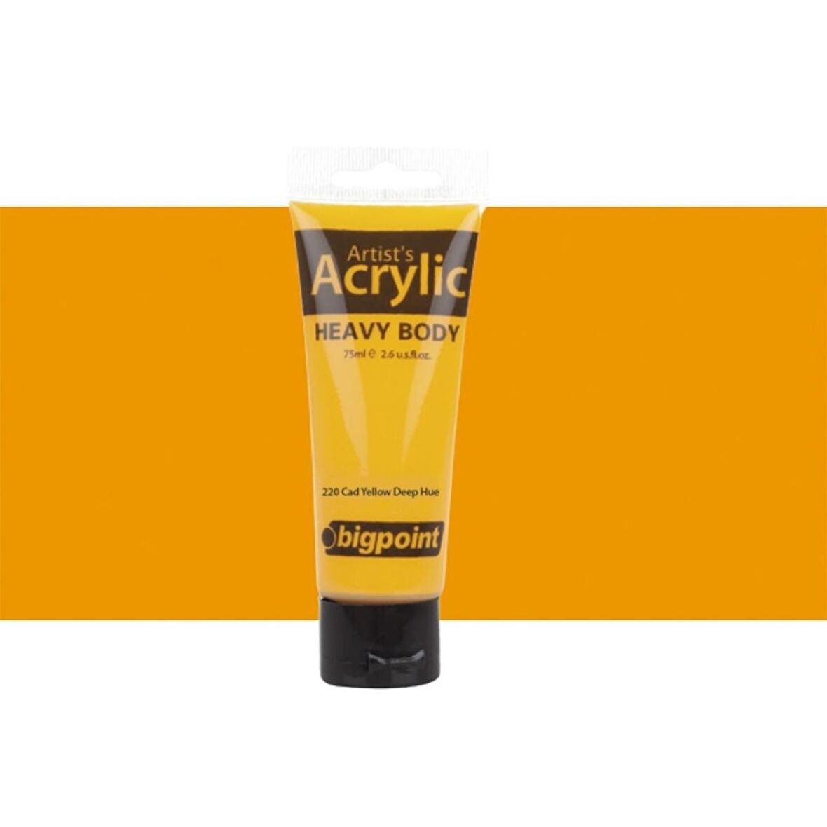 Bigpoint Heavy Body Artist's Akrililik Boya 75ml Cad Yellow Deep Hue 220