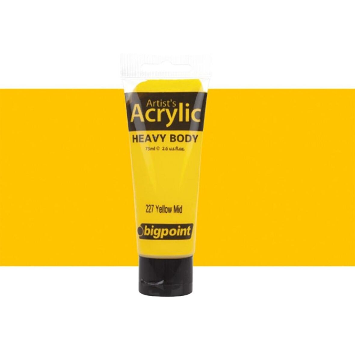 Bigpoint Heavy Body Artist's Akrililik Boya 75ml Yellow Mid 227