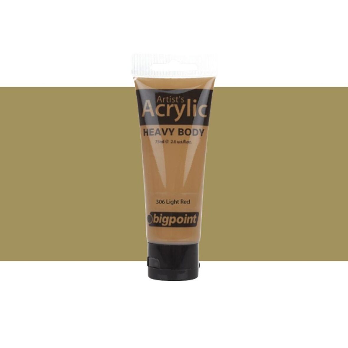 Bigpoint Heavy Body Artist's Akrililik Boya 75ml Light Red 306