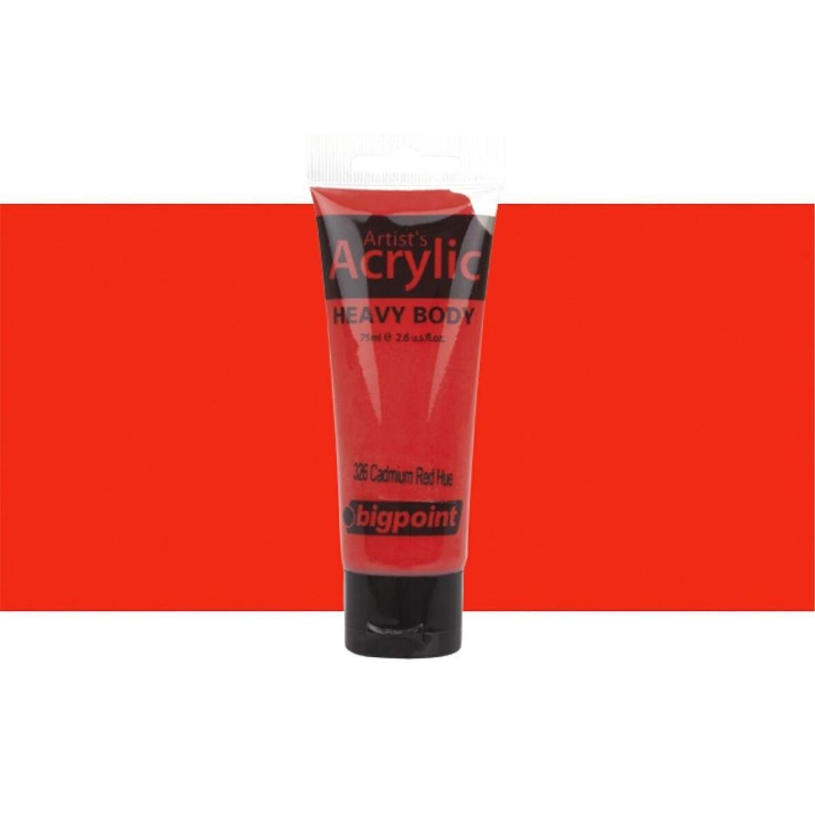 Bigpoint Heavy Body Artist's Akrililik Boya 75ml Cad Red Hue 326